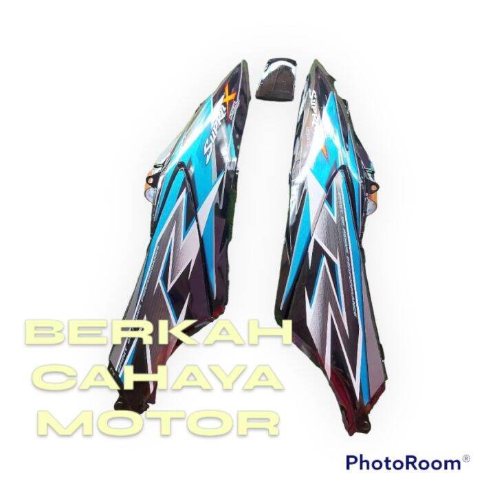 Cover body plus box aki supra x 125 batman | Lazada Indonesia