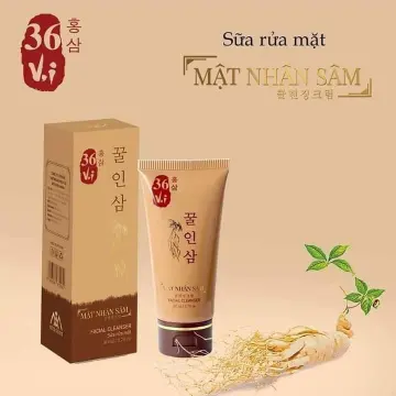 Sữa rửa mặt nhân sâm 36 vị có thể giúp làm mờ các vết thâm, tàn nhang không?
