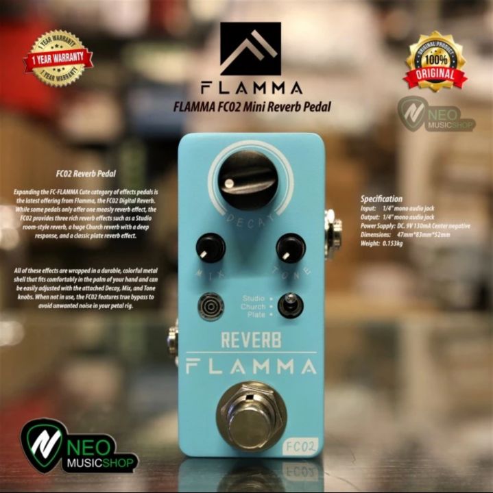 FLAMMA REVERB - 器材