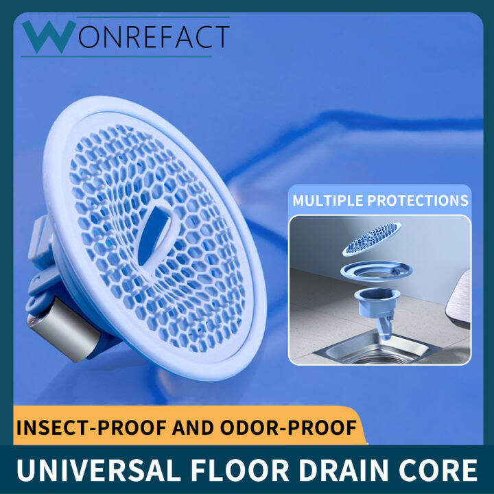 Bathroom Floor Drain Universal Core To Prevent Odors Sewer Seal Plug ABS Insect Resistant Quick