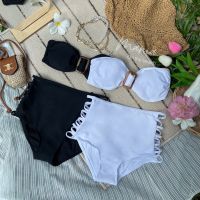 ?[พร้อมส่ง] "Souffle Basic" BIKINI ชุดว่ายน้ำเอวสูง สวยหรูดูแพง แซ่บซี๊ด??