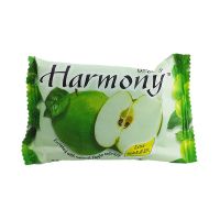 สบู่ผลไม้ สบู่หอมผลไม้ Harmony ฮาโมนี่ กลิ่นแอปเปิ้ล ห๊อมหอมติดตัว 75กรัม