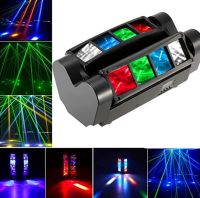 ไฟดิสโก้เทค ไฟปาตี้LED  ไฟสไปรเดอร์มินิ RGBW ,LED Spider mini disco