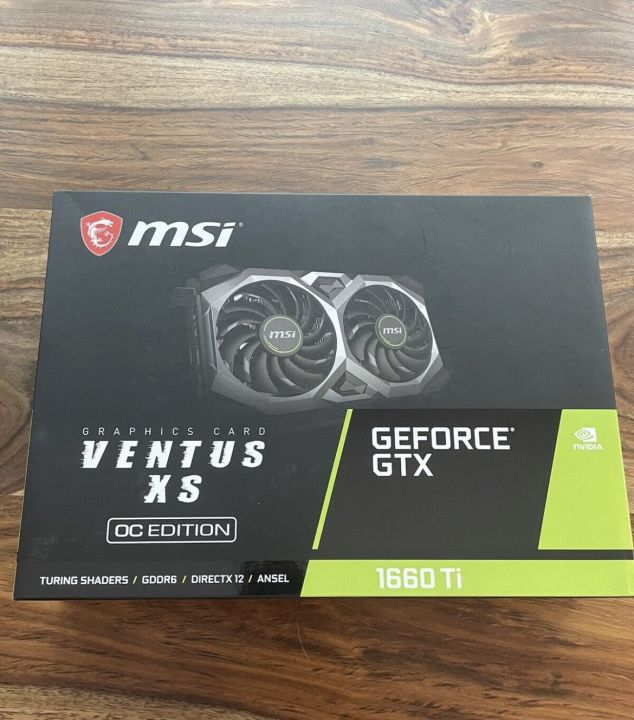 Msi geforce gtx 1660 ti ventus 2024 xs 6gb oc