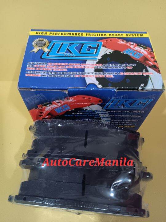 FRONT DISC PAD KIA PICANTO 2017UP WITH HOLES LK21198 LKC BRAKE PADS