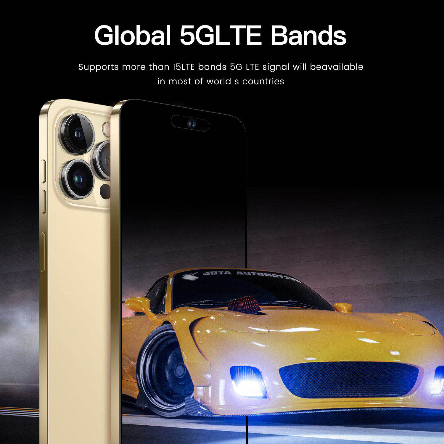 【รับประกัน 1 ปี】โทรศัพท์มือถือ i15 Pro Max เครื่องใหม่ 7.5 นิ้วHD 5G ...