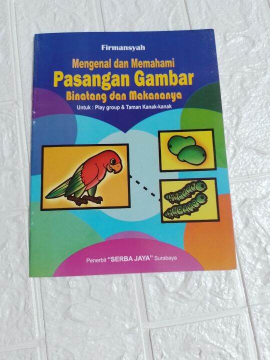 BUKU MEMASANGKAN GAMBAR BINATANG DAN MAKANANYA - BUKU AKTIFITAS ANAK TK ...