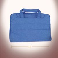 Handbag BAG with straps 15" BLUE (0935)