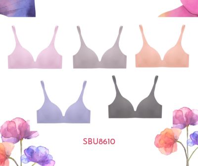 Sabina เสื้อชั้นใน Seamless Fit  (มีโครงอ่อน) รุ่น Pretty Perfect รหัส SBU8610