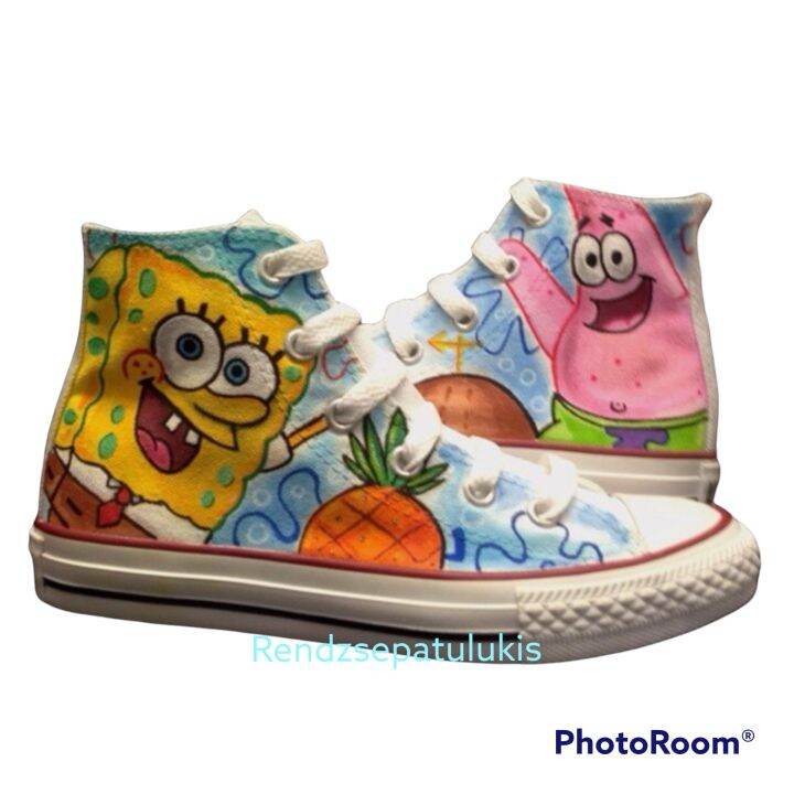 sepatu spongebob