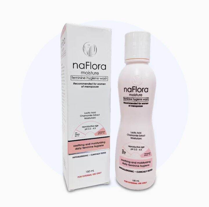 NAFLORA MOISTURE FEMININE WASH 150ml Lazada PH