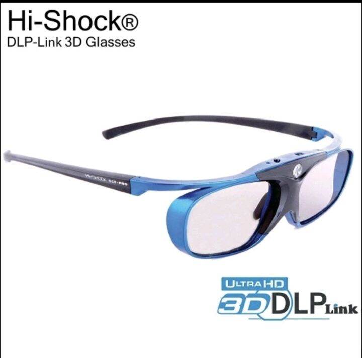 The Hi-Shock® DLP-Link 3D glasses are designed to watch 3D contents ...