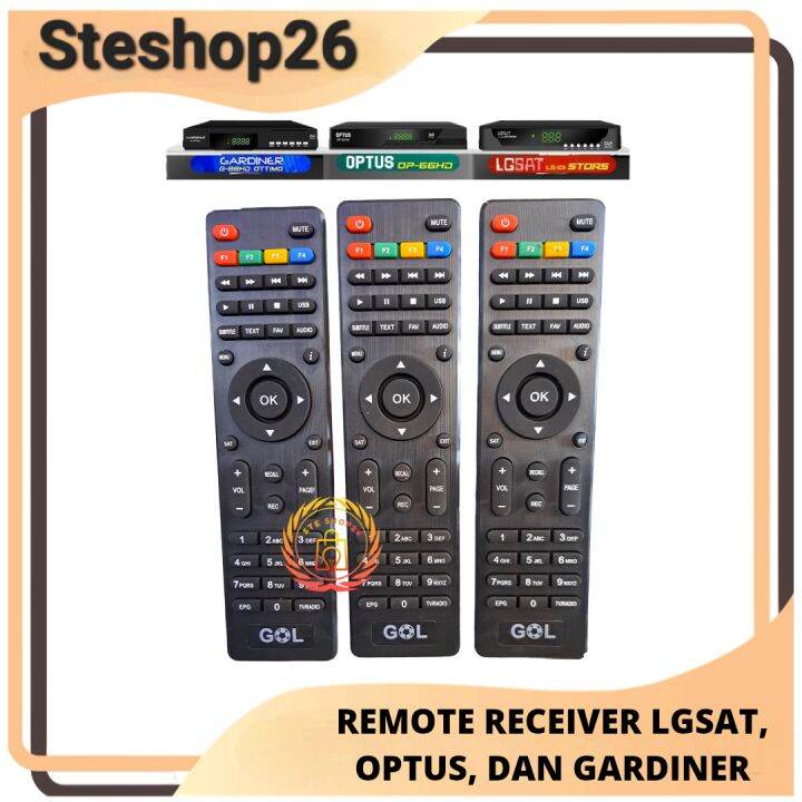 Remote Gol Tv Receiver Gardiner Optus Dan Lgsat Lazada Indonesia