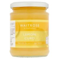 Waitrose lemon curd แยมเลมอนเนื้อคัสตาร์ด เปรี้ยวหวานสดชื่น ขนาด 325g