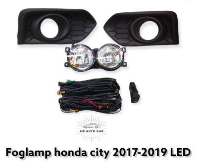 ไฟตัดหมอก honda city 2017 2018 2019 ไฟสปอร์ตไลท์ ฮอนด้า ซิตี้ foglamp honda city led 2017-2019