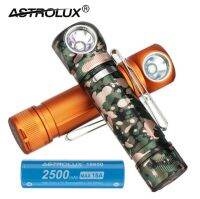 Astrolux® HL02 SFS80 LED 1600Lm 210M L-Shape Flashlight LED Headlamp 18650/18350 Type-C Rechargeable High Performance Mini Torch With Battery Headlamp Band Magnetic Tail