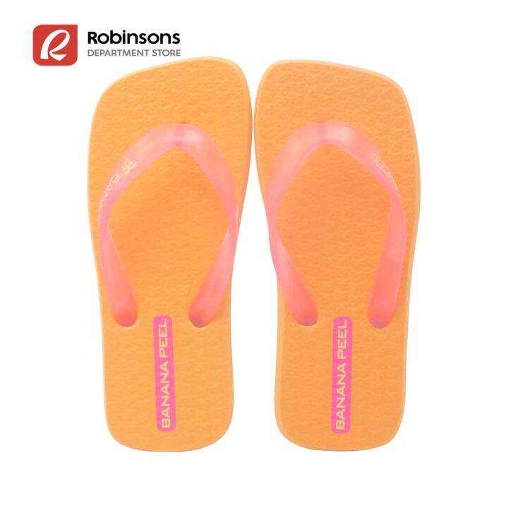 Banana Peel Girls Rubber Slippers Cupcake (Orange) | Lazada PH