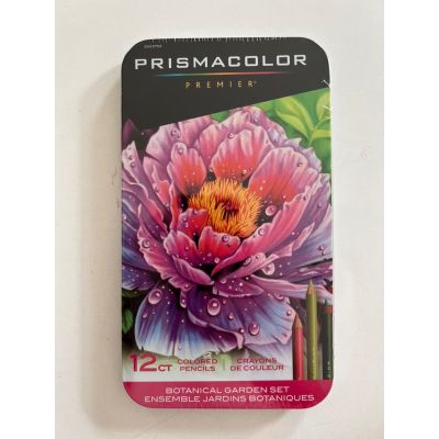 Prismacolor Premier Softcore, Botanical Garden Set, 12 Color Pencils (New)