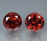 ใบรับรอง GFCO สปิเนลสีแดงธรรมชาติ 5 มม. 1.38cts 1.38cts natural 5mm round red spinel GFCO certificate