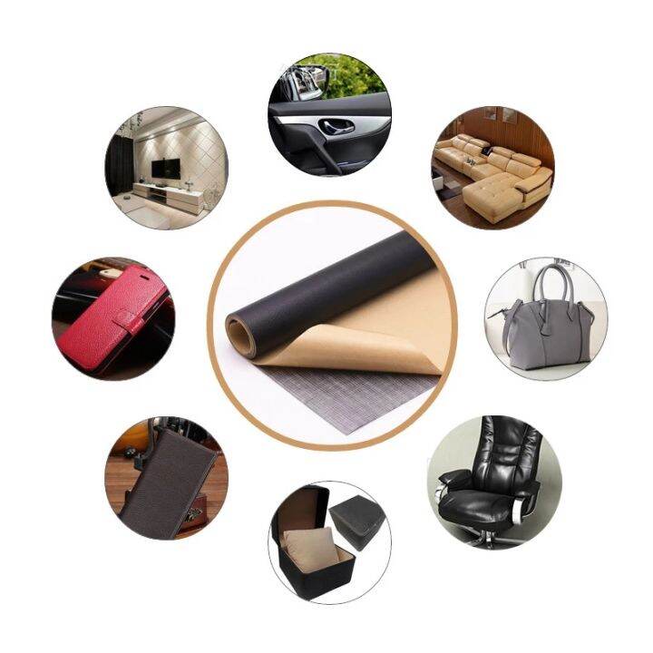 Hot 50*137cm Leather Repair Patch Stick Kit DIY Self Adhesive