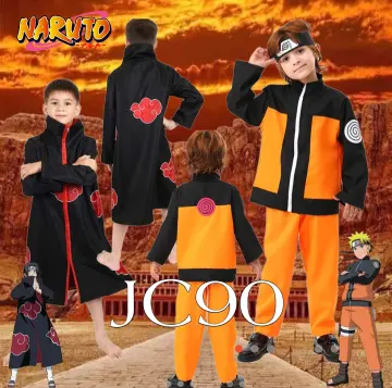  Naruto Shippuden Anime Cartoon Cosplay Men's Zippered