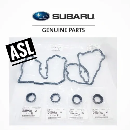Genuine Subaru Rocker Cover Gasket Plug Seal Set XV Forester Exiga