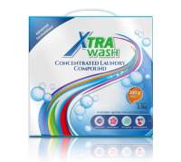 ผงซักฟอก Xtra wash (สูตรเข้มข้น 3.3ก.ก.) สินค้านำเข้า พร้อมส่ง