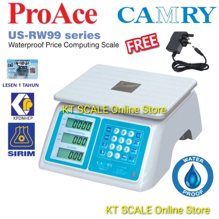 SIRIM PATTERN APPROVAL 150KG/200KG PROACE A20L DIGITAL PLATFORM SCALE