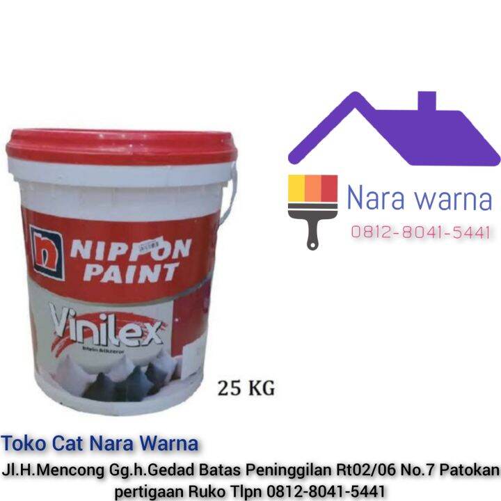 Nippon Paint Vinilex Kembang / Vinilex 5000 Cat Tembok Interior Dan ...