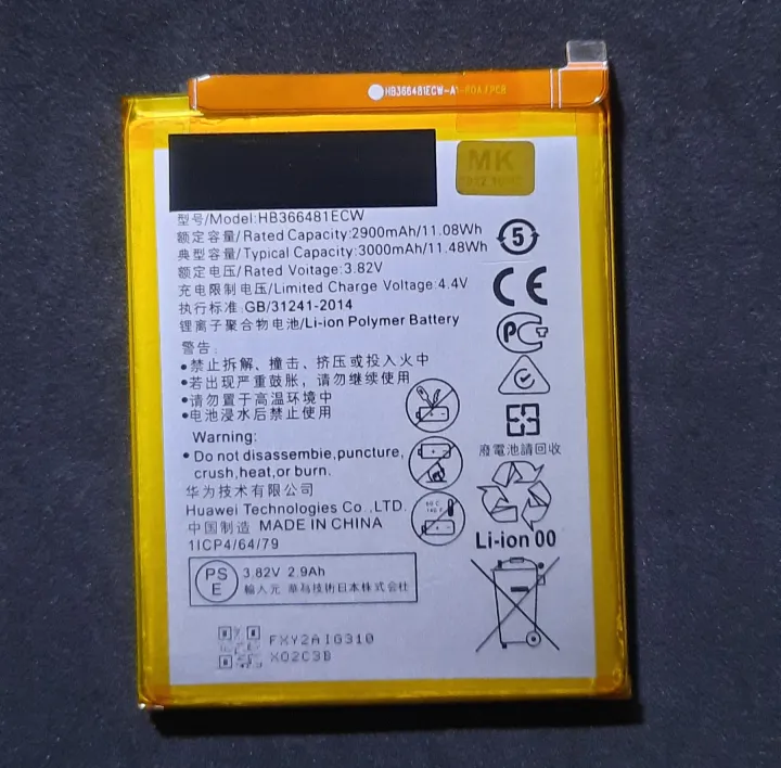 Bateria Hb366481ecw Batería De Repuesto 3000mAh Para Huawei P20 Lite ANE-LX1/LX3 | Modelo HB366481ECW, Compatible Original Bluetti Eb3a - Foto 3