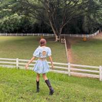 Vynn - Puff Balloon Skirt กระโปรงสั้นทรงบอลลูน