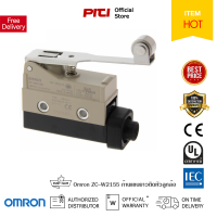 Omron Limit Switch ZC-W2155 ชนิดของ Actuator ก้านแขนยาวติดหัวลูกล้อ สวิตช์ออมรอน