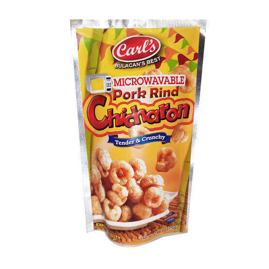 Carl's Microwavable Pork Rind Chicharon 75g | Lazada PH