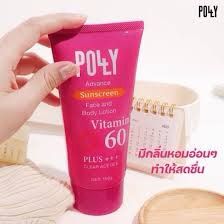 ครีมกันแดด-พอลลี่-polly-advance-sunscreen-face-and-body-lotion