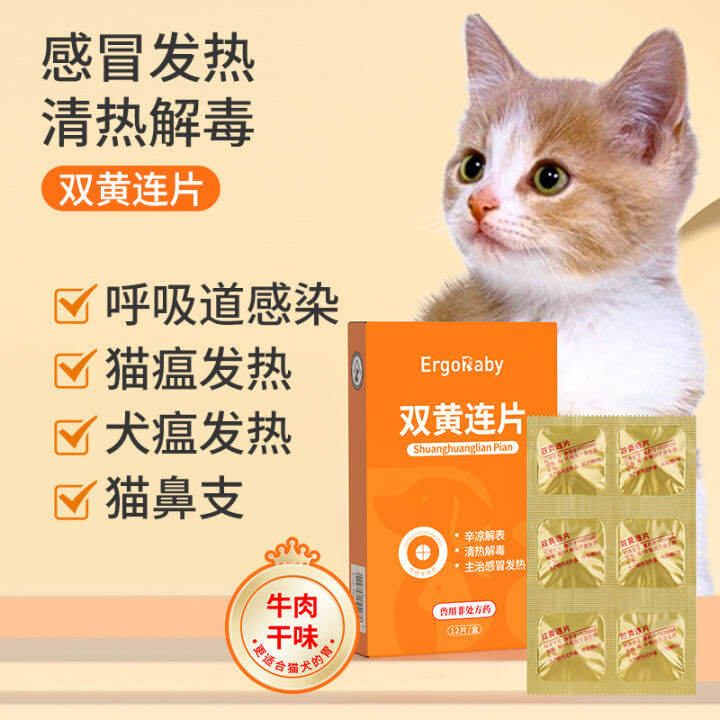 Pet Cat Cough Medicine Cough and Sniffles Cat Nasal Branch Treatment