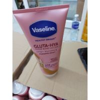 สีชมพู (330 ml.) Vaseline วาสลีน เฮลธี้ ไบรท์ กลูต้า-ไฮยา เซรั่ม วาสลีนโลชั่น ครีมทาผิว สินค้านำเข้าจากประเทศจีน