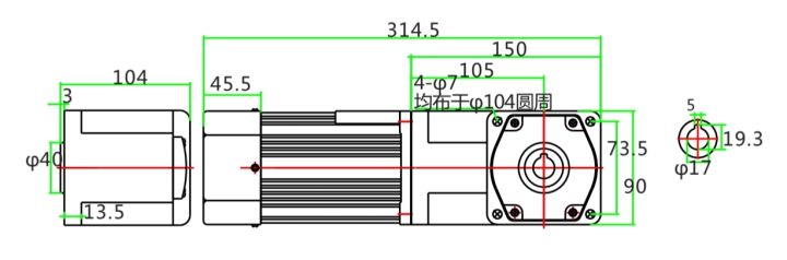 มอเตอร์เกียร์-220v-120w-ไต้หวัน-ac-220v-120w-ปรับความเร็วรอบได้-หัวเกียร์-right-angle-1-30-รู-17-มม-มอเตอร์ปรับรอบ-ตัวปรับความเร็วมอเตอร์-เกียร์มอเตอร์220v-มอเตอร์เกียร์ทด-motor-ac-220v