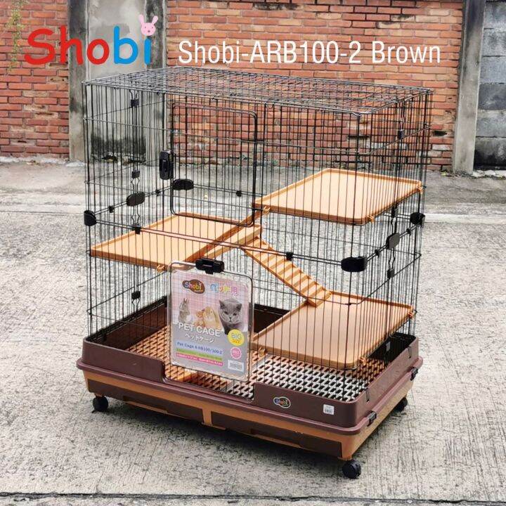 shobi-arb100-2-กรงแมว-กรงกระต่าย-ขนาดใหญ่พิเศษ