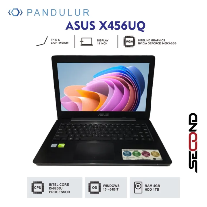 Laptop Asus X456uq Core I5 4gb 1tb14inch Lazada Indonesia 6953