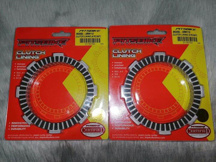 xrm 110 clutch lining