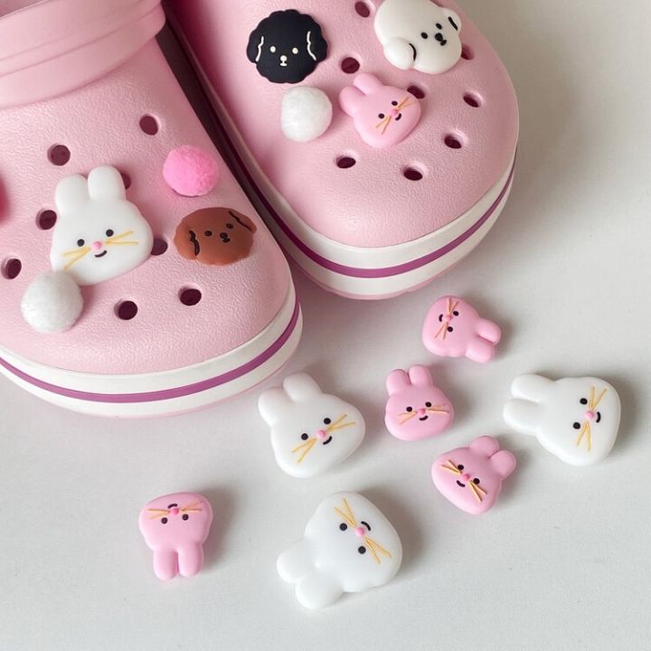 พร้อมส่ง-crocs-jibbitz-น้องกระต่าย-ติดรองเท้า-จาก-mill-and-moi-ตัวติดรองเท้าน่ารัก