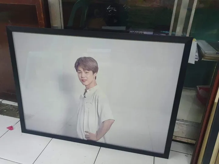 Kpop Jimin Good Boy A1 Picture With Frame Can Be Customized 12 X 16 Inches 50 X 70 Cm Lazada Ph