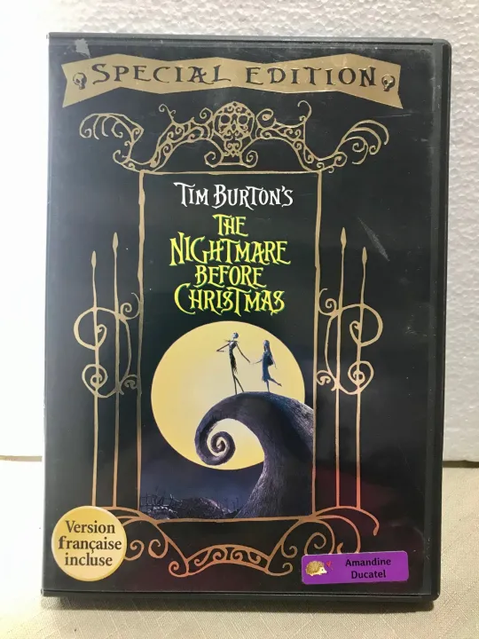 Tim Burton's THE NIGHTMARE BEFORE CHRISTMAS DVD | Lazada PH