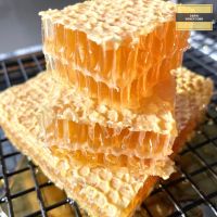 รวงผึ้งแท้ 130 กรัม 79 บาทถูกสุดรังผึ้ง รวงผึ้ง น้ำผึ้ง ผึ้ง honeycomb