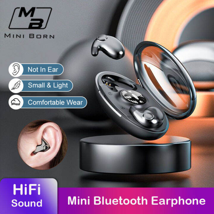 Mini Born Bluetooth 5.3 Headphones Invisible Ultra Thin Not In Ear