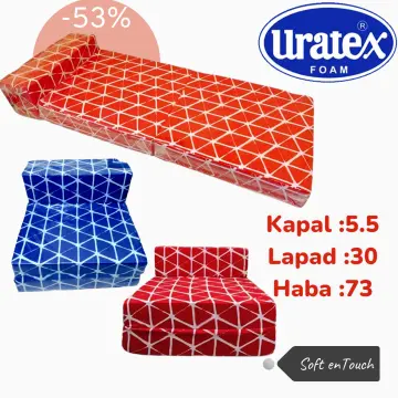 Single sofa shop bed uratex