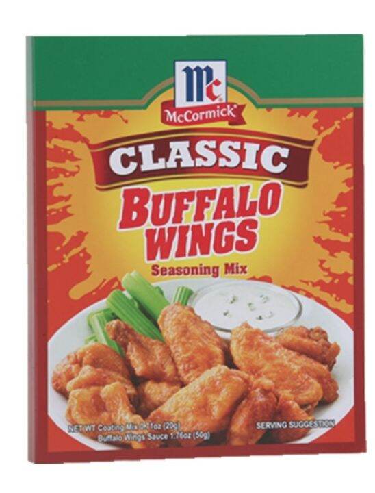 Mccormick Classic Buffalo Wing Seasoning Mix 70g Lazada PH