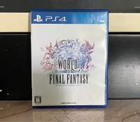 แผ่นเกมแท้?PS4 Wirld Final Fantasy โซนญี่ปุ่น [JP//Zone 2]สภาพแผ่นเกมดี ราคาถูกที่สุด!!!