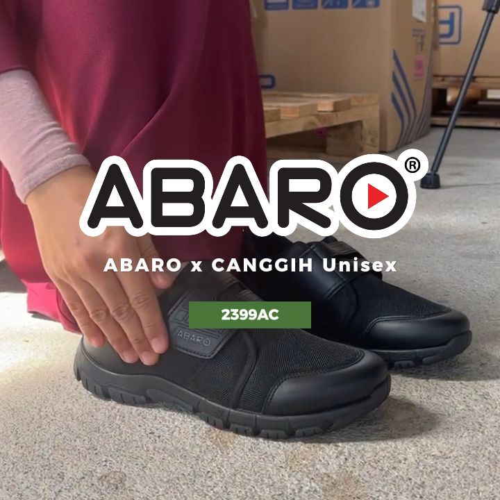 Abaro Unisex 2399ac Black School Shoes Breathable Mesh Super Comfy