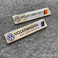 โลโก้ โฟล์ค VOLKSWAGEN Keep a great thing going ชิ้นงานอลูมิเนียมบาง